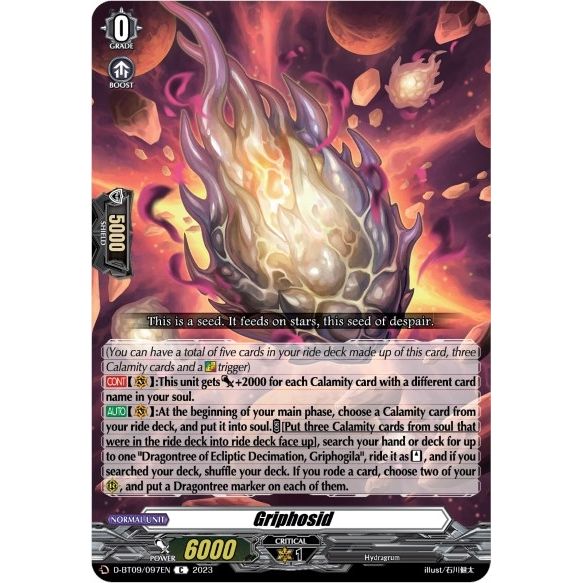Image for Griphosid (D-BT09/097EN) (D-BT09) - Cardfight Vanguard