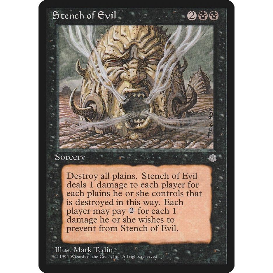 Image for Stench of Evil (ICE) - Magic: The Gathering