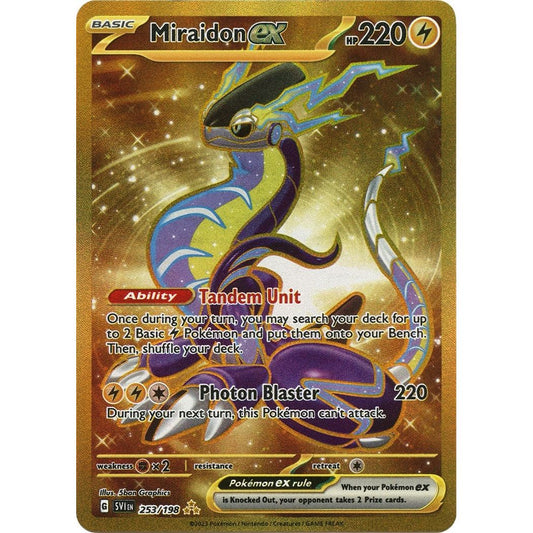Image for Miraidon ex (253/198) (SVI) - Pokemon
