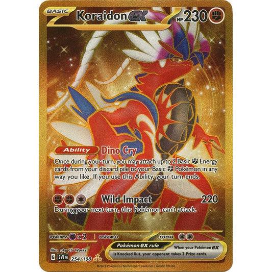 Image for Koraidon ex (254/198) (SVI) - Pokemon