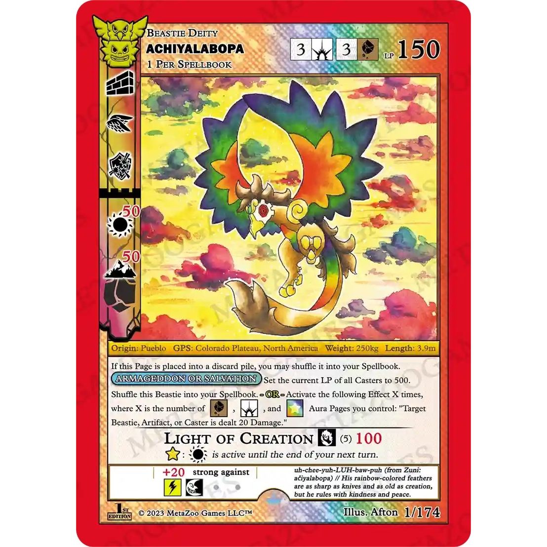 Image for Achiyalabopa (1/174) (NATFE) - MetaZoo