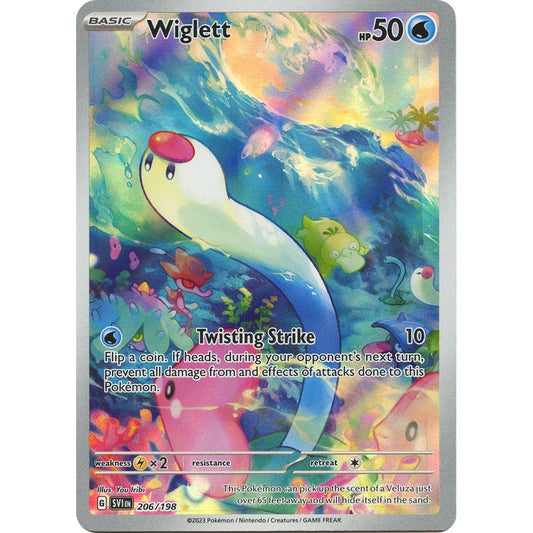 Image for Wiglett (206/198) (SVI) - Pokemon