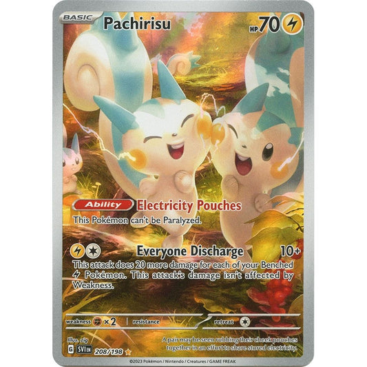 Image for Pachirisu (208/198) (SVI) - Pokemon