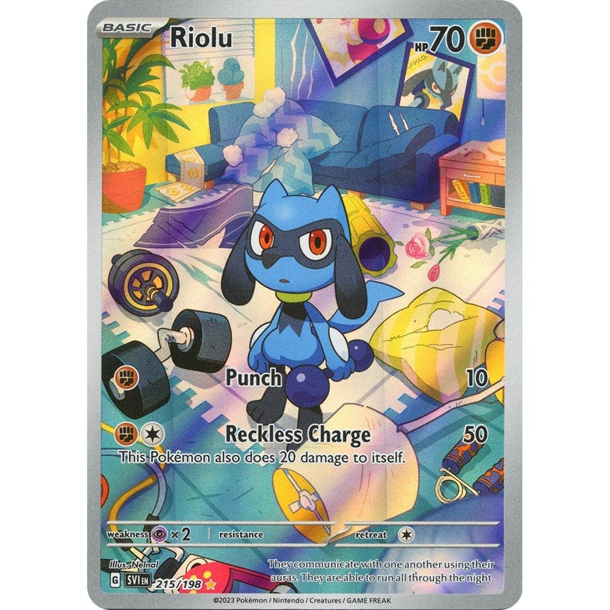 Image for Riolu (215/198) (SVI) - Pokemon