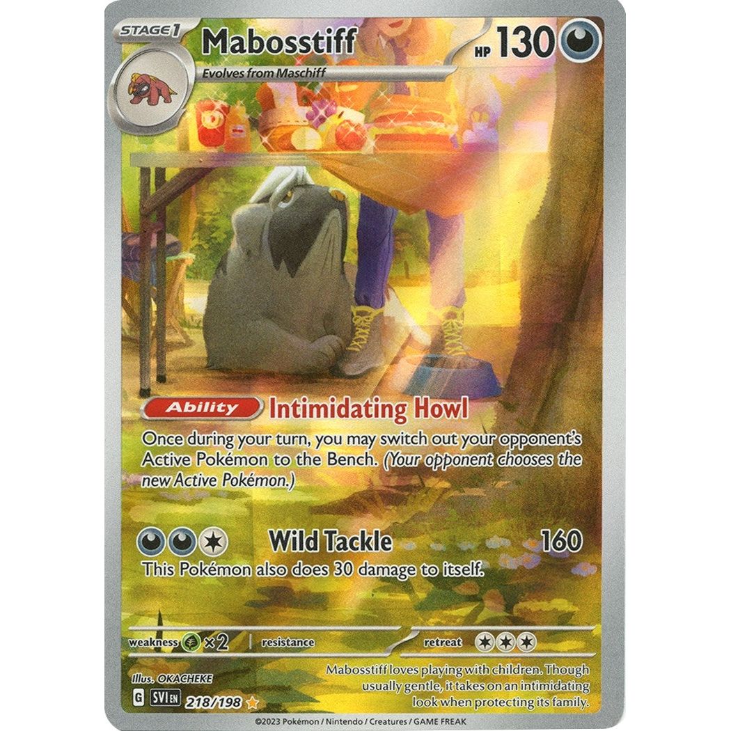 Image for Mabosstiff (218/198) (SVI) - Pokemon