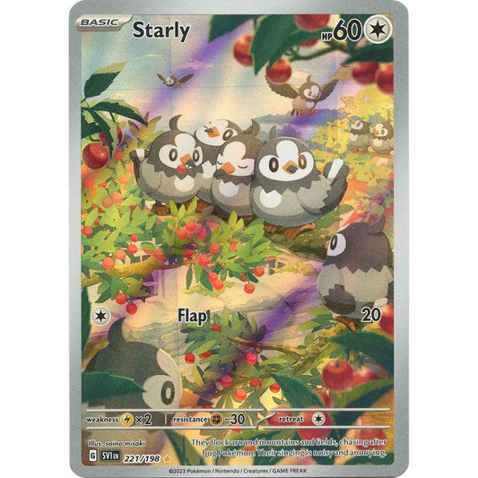 Image for Starly (221/198) (SVI) - Pokemon