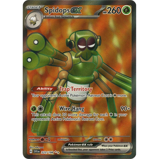 Image for Spidops ex (223/198) (SVI) - Pokemon