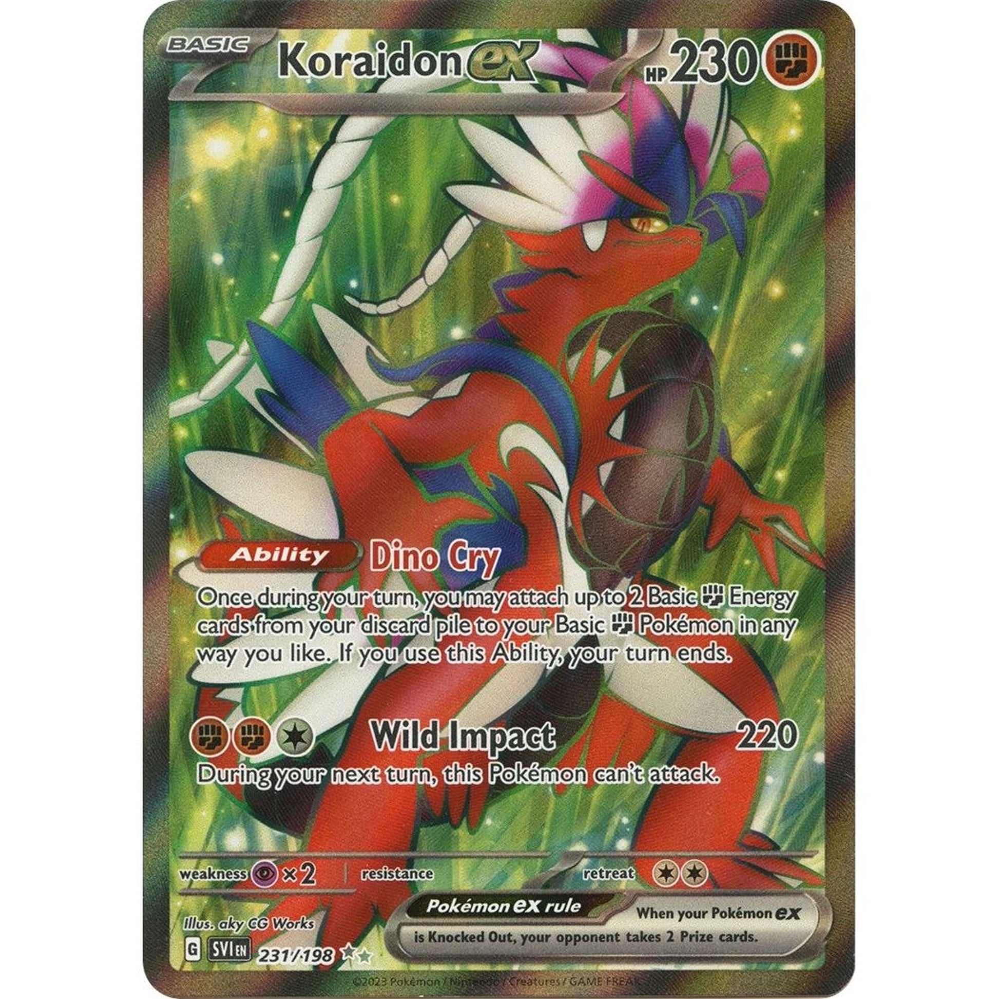 Image for Koraidon ex (231/198) (SVI) - Pokemon