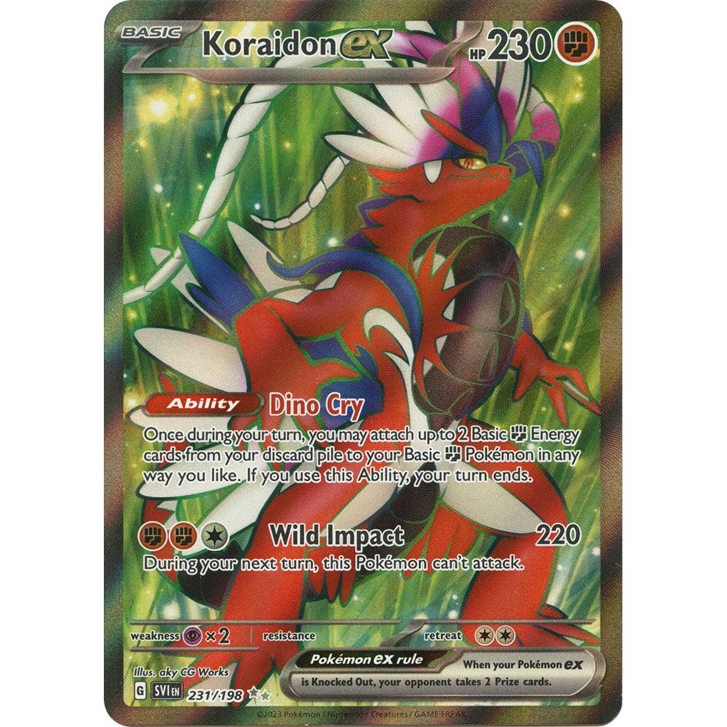 Image for Koraidon ex (231/198) (SVI) - Pokemon