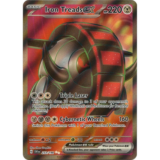 Image for Iron Treads ex (233/198) (SVI) - Pokemon