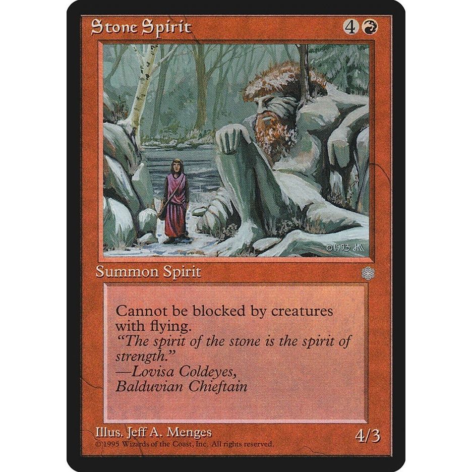 Image for Stone Spirit (ICE) - Magic: The Gathering