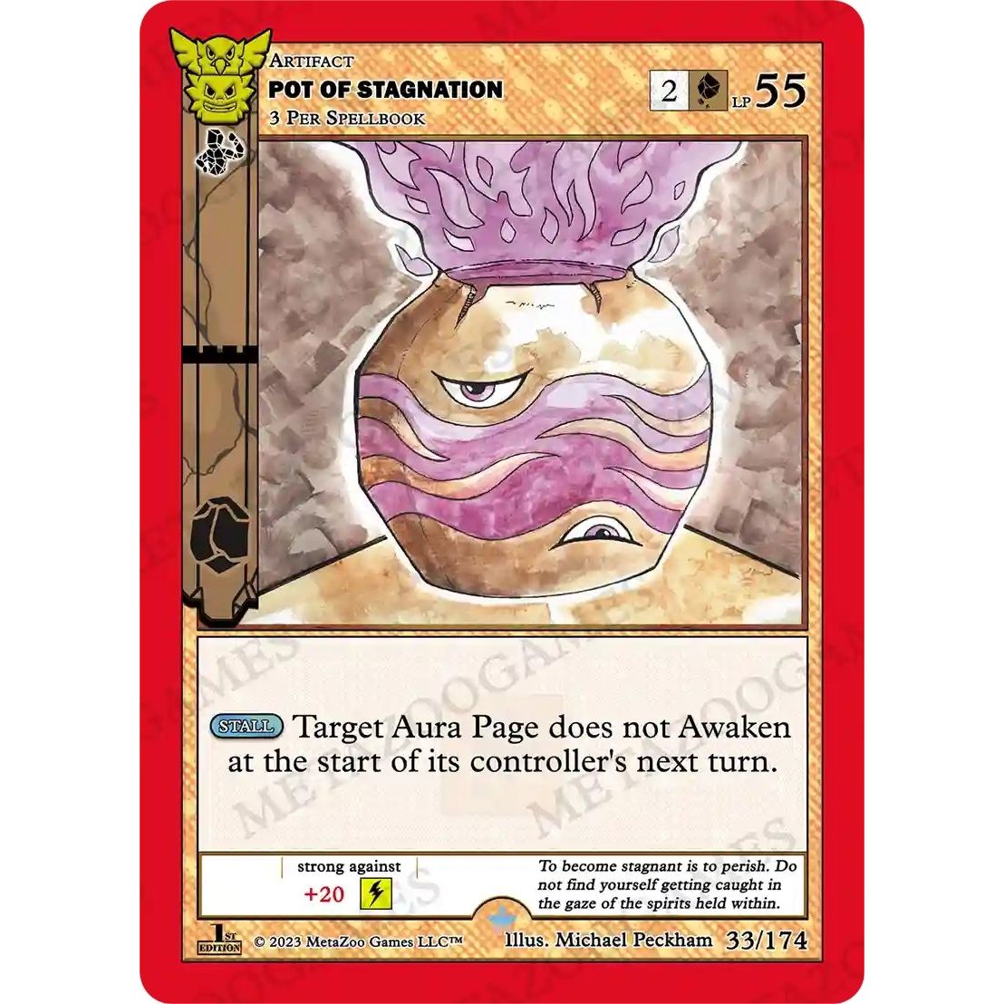 Image for Pot of Stagnation (33/174) (NATFE) - MetaZoo