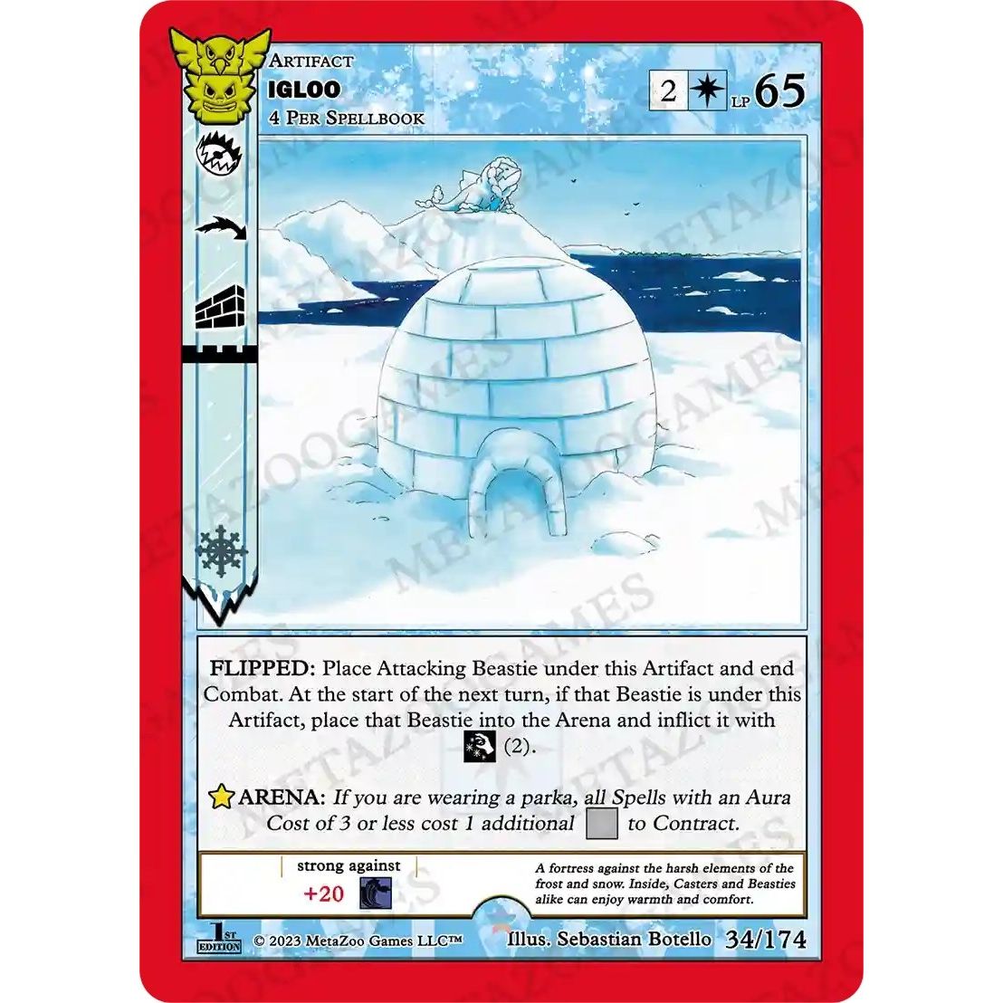 Image for Igloo (34/174) (NATFE) - MetaZoo