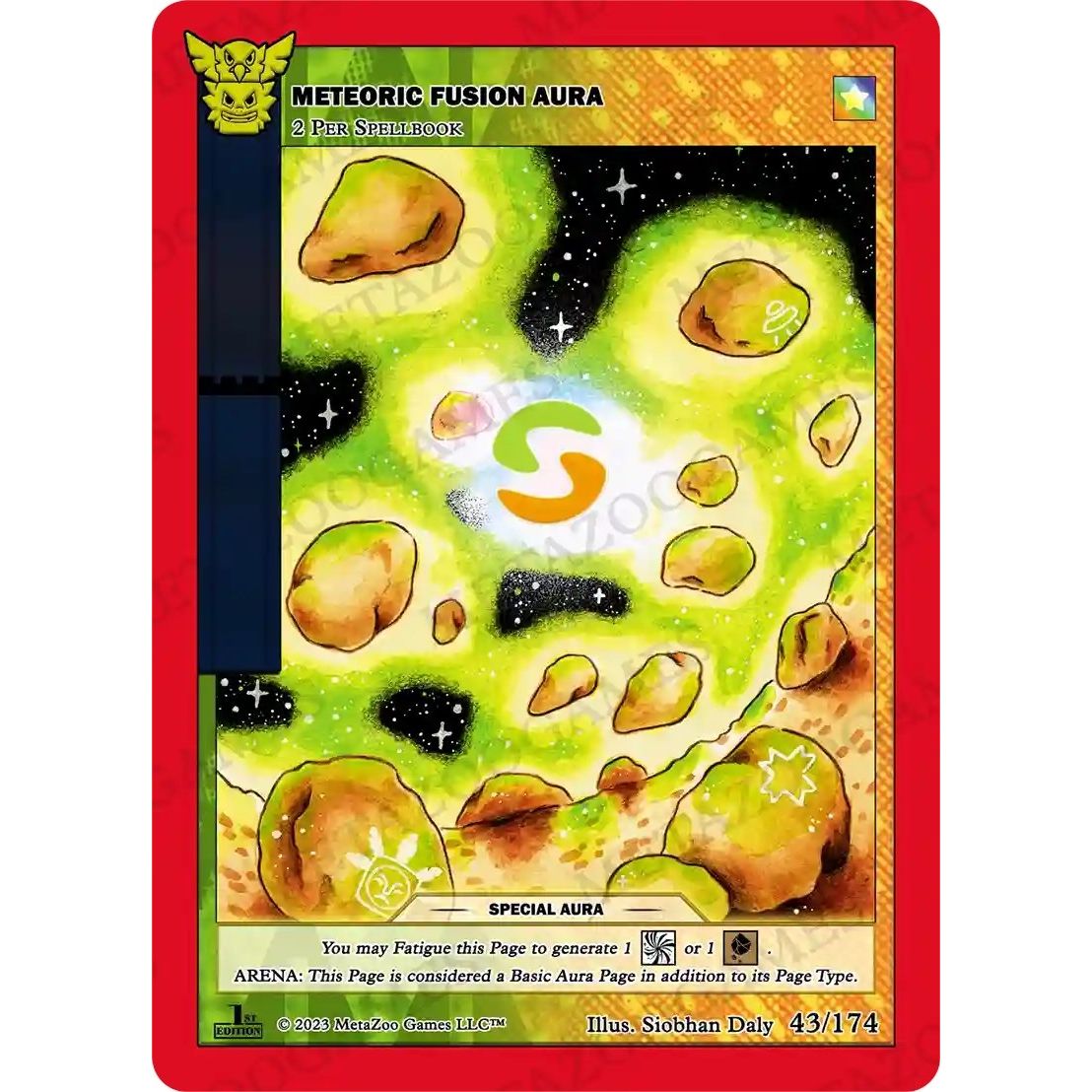 Image for Meteoric Fusion Aura (43/174) (NATFE) - MetaZoo