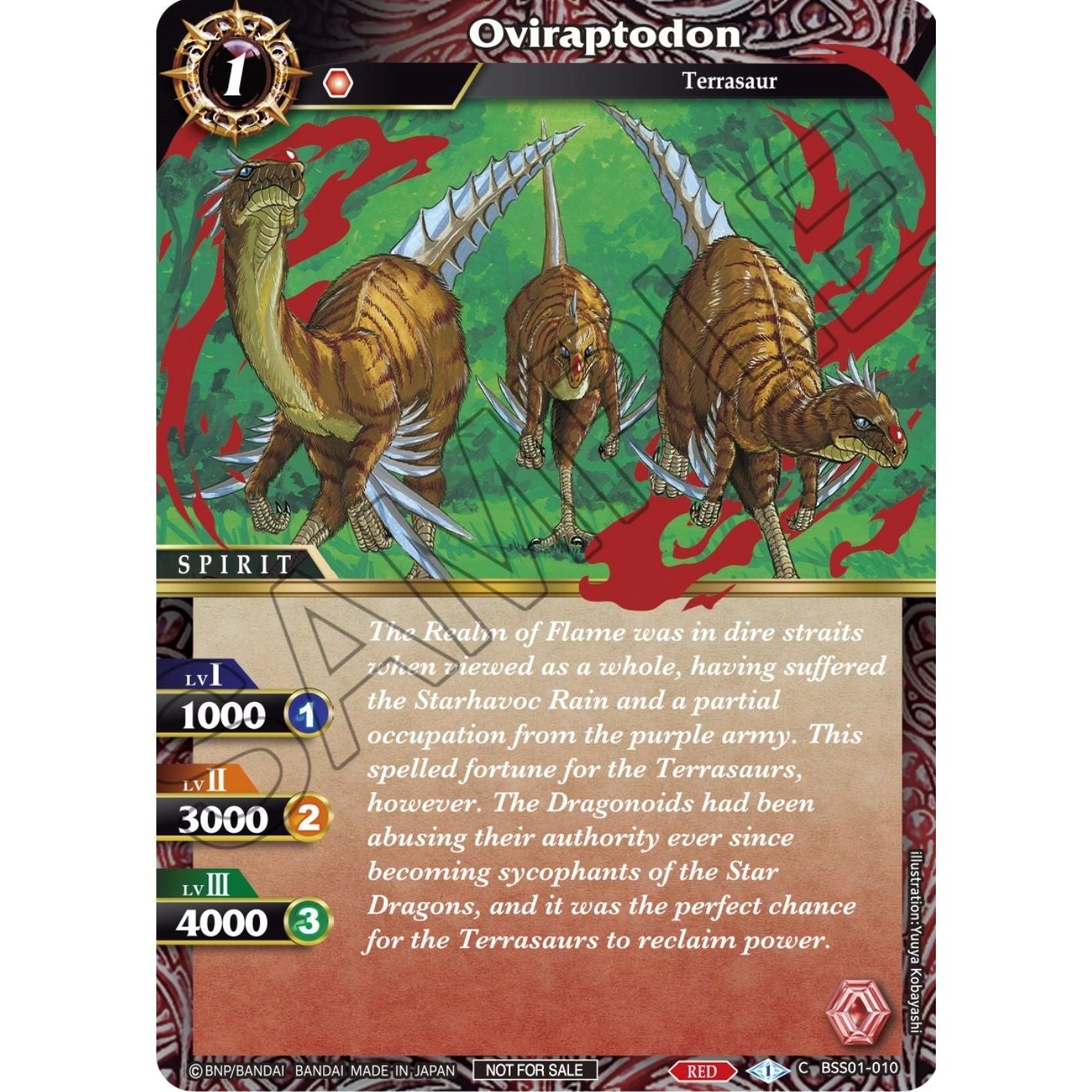 Image for Oviraptodon (Event Pack Vol. 1) (BSS01-010) (LEP) - Battle Spirits Saga