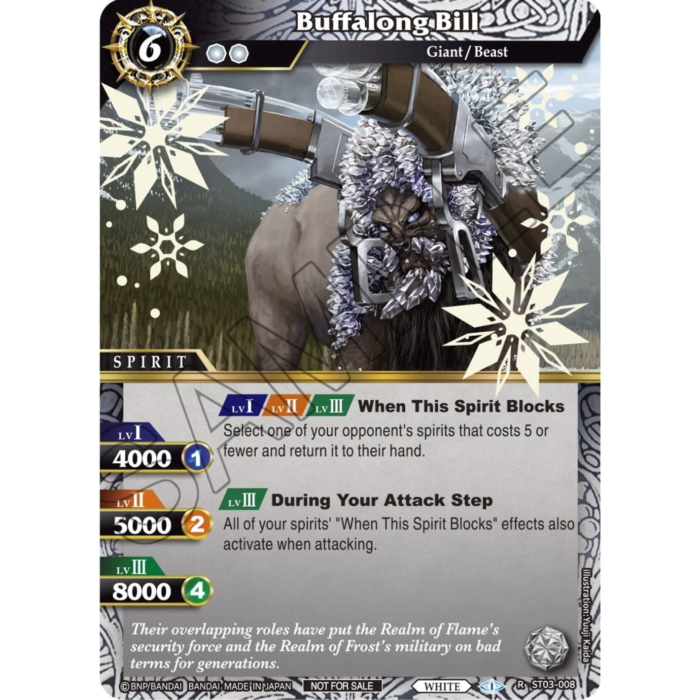 Image for Buffalong Bill (Event Pack Vol. 1) (ST03-008) (LEP) - Battle Spirits Saga