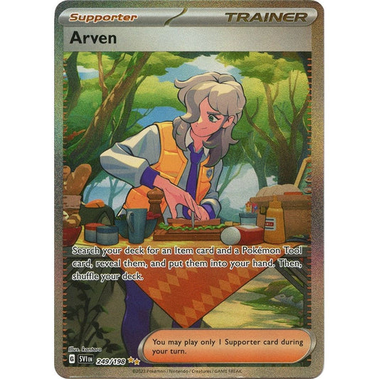 Image for Arven (249/198) (SVI) - Pokemon