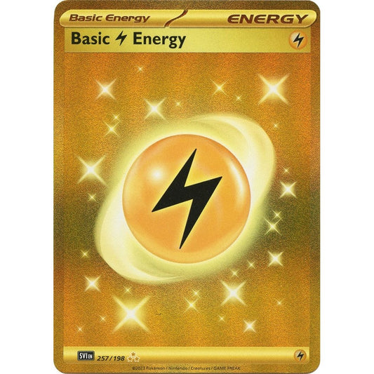Image for Basic Lightning Energy (257/198) (SVI) - Pokemon