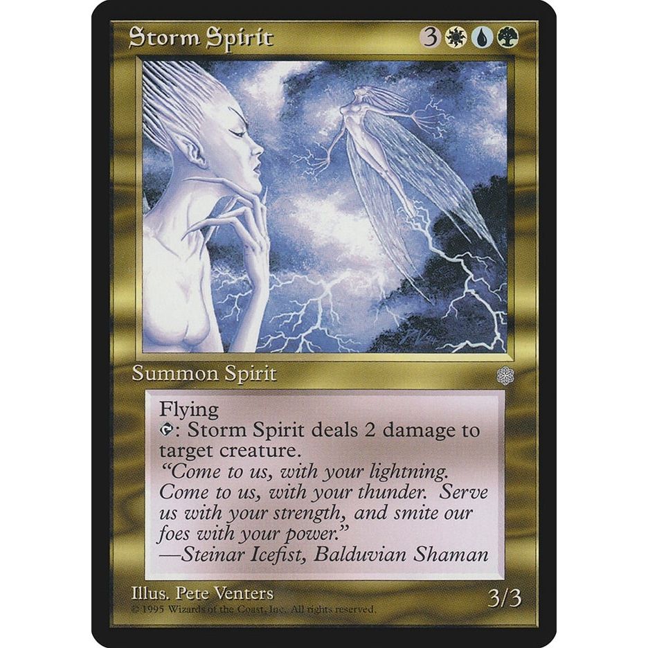 Image for Storm Spirit (ICE) - Magic: The Gathering