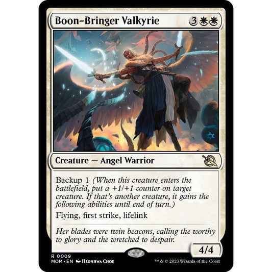 Image for Boon-Bringer Valkyrie (9) (MOM) - Magic: The Gathering