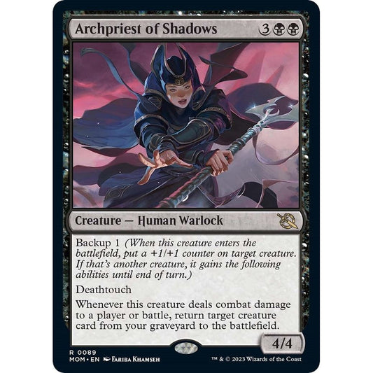Image for Archpriest of Shadows (89) (MOM) - Magic: The Gathering