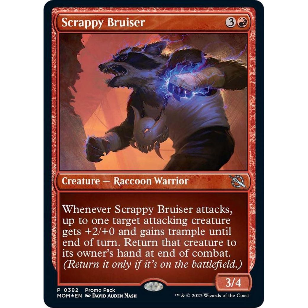 Image for Scrappy Bruiser (382) (PPMOM) - Magic: The Gathering