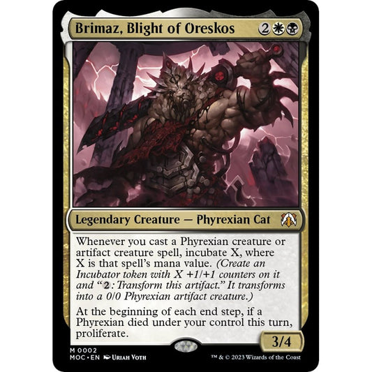 Image for Brimaz, Blight of Oreskos (2) (MOC) - Magic: The Gathering