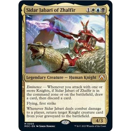 Image for Sidar Jabari of Zhalfir (5) (MOC) - Magic: The Gathering