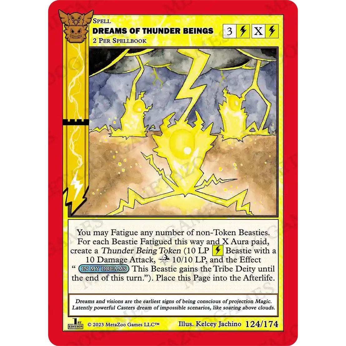 Image for Dreams of Thunder Beings (124/174) (NATFE) - MetaZoo