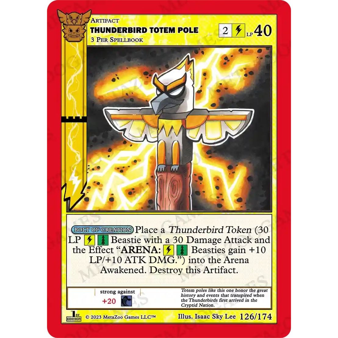 Image for Thunderbird Totem Pole (126/174) (NATFE) - MetaZoo