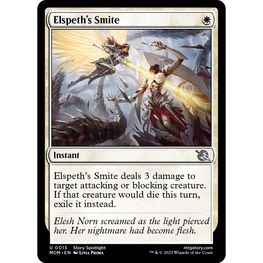 Image for Elspeth's Smite (13) (MOM) - Magic: The Gathering