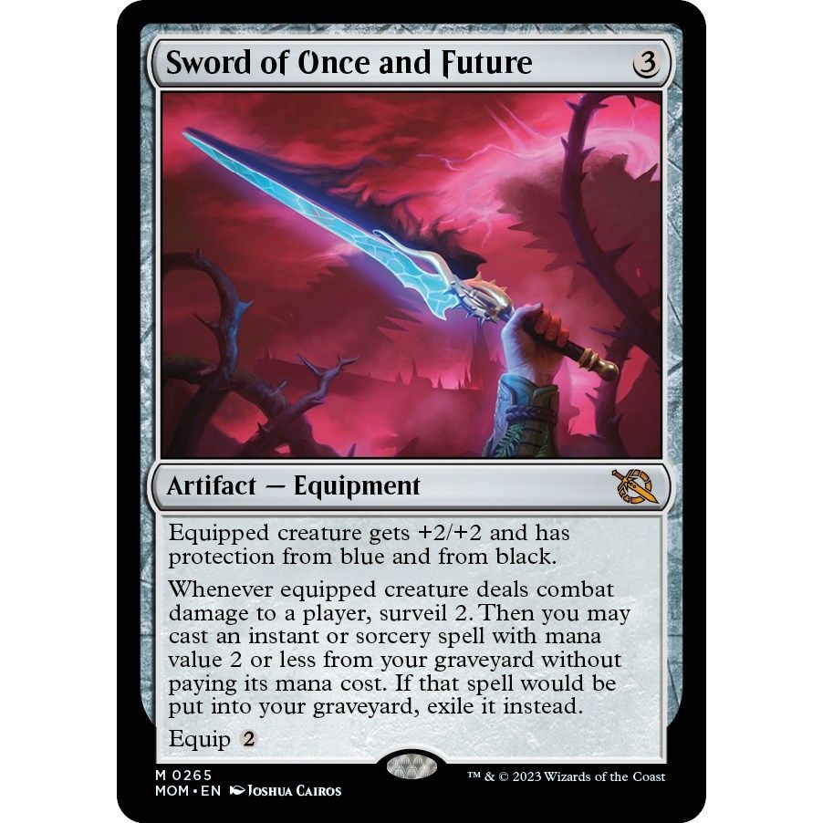 Image for Sword of Once and Future (265) (MOM) - Magic: The Gathering