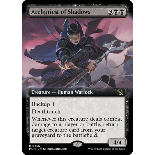 Image for Archpriest of Shadows (Extended Art) (356) (MOM) - Magic: The Gathering