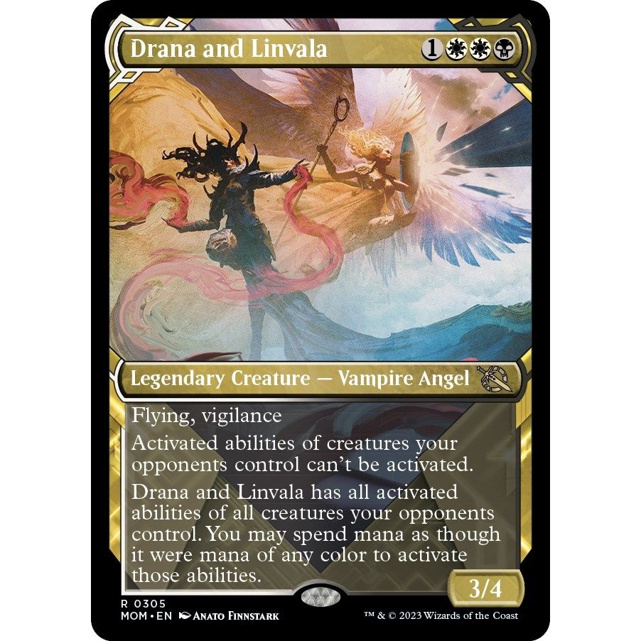 Image for Drana and Linvala (Showcase) (305) (MOM) - Magic: The Gathering