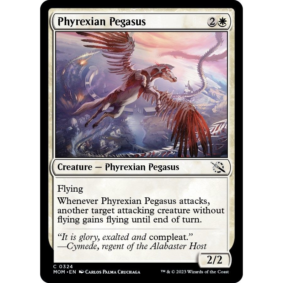 Image for Phyrexian Pegasus (324) (MOM) - Magic: The Gathering