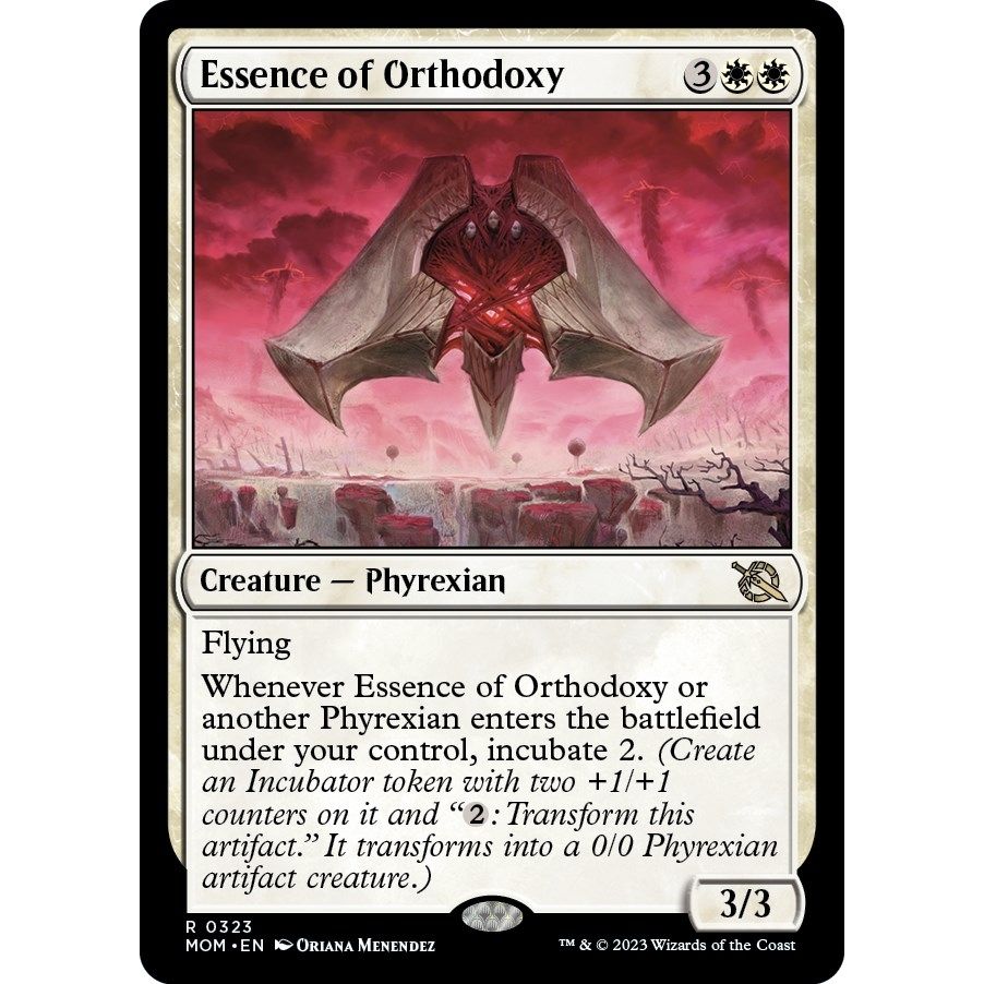Image for Essence of Orthodoxy (323) (MOM) - Magic: The Gathering