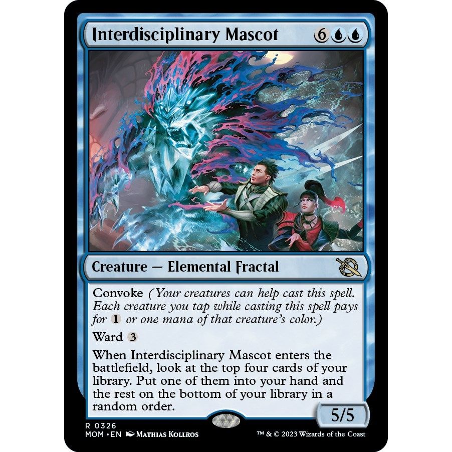 Image for Interdisciplinary Mascot (326) (MOM) - Magic: The Gathering