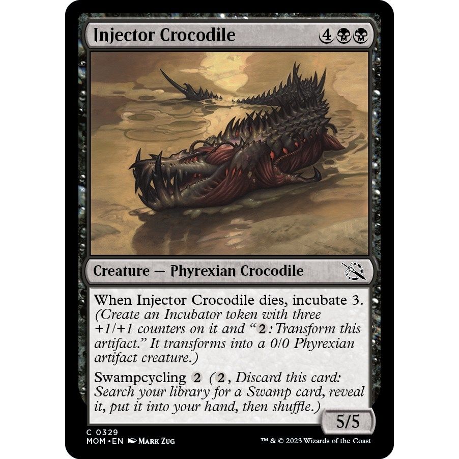Image for Injector Crocodile (329) (MOM) - Magic: The Gathering