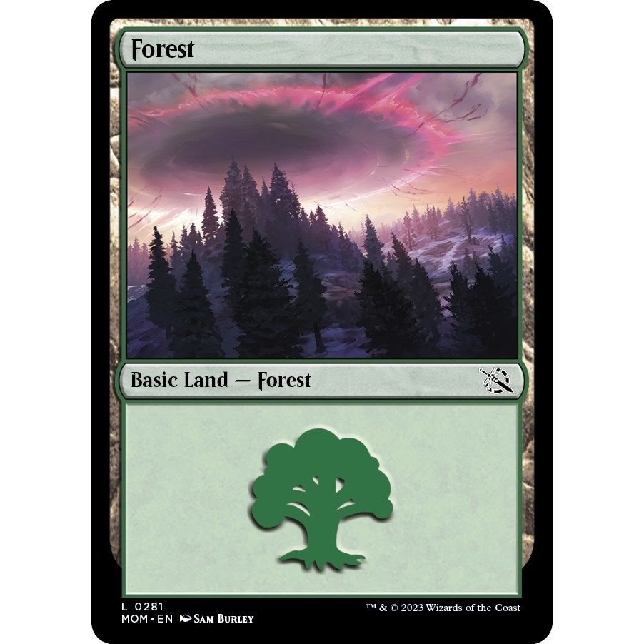 Image for Forest (0281) (281) (MOM) - Magic: The Gathering
