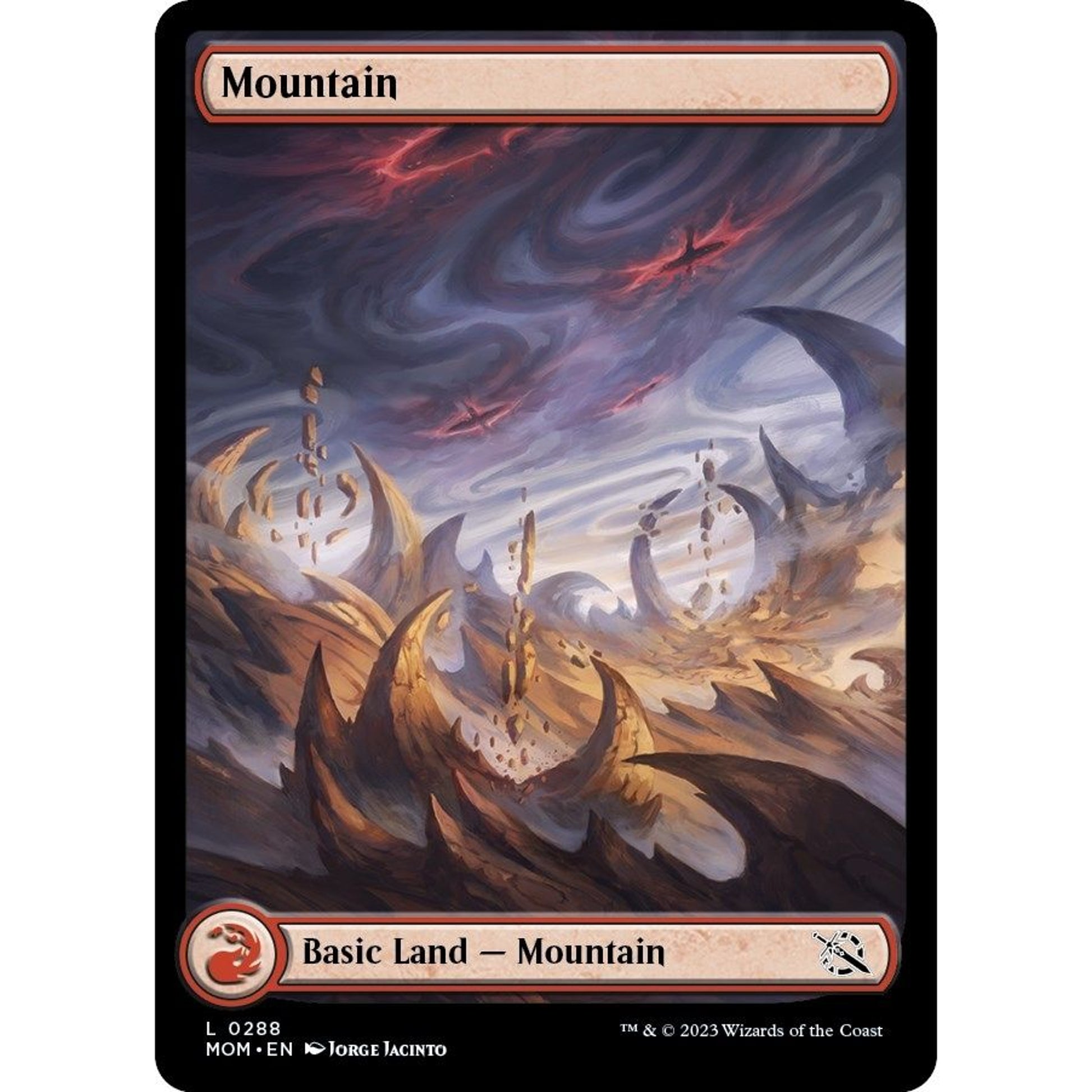 Image for Mountain (0288) (288) (MOM) - Magic: The Gathering