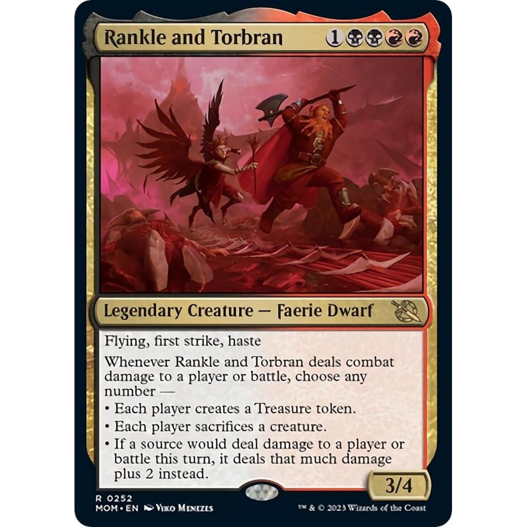 Image for Rankle and Torbran (252) (MOM) - Magic: The Gathering