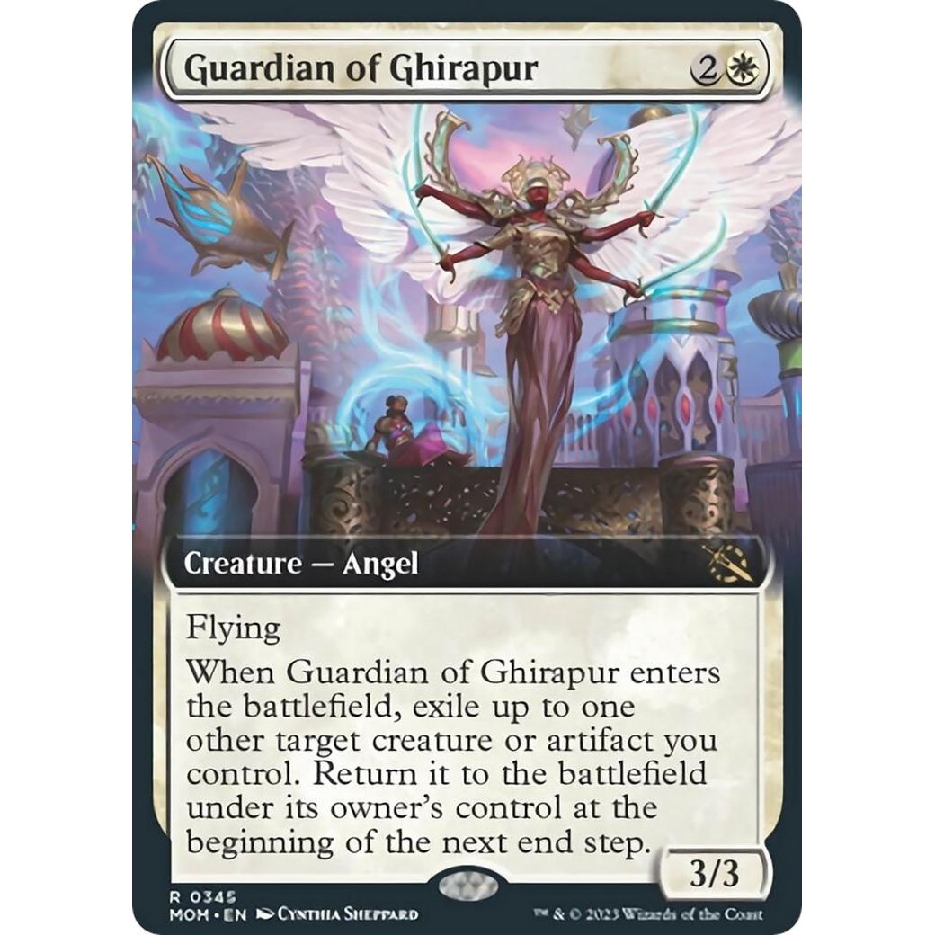 Image for Guardian of Ghirapur (Extended Art) (345) (MOM) - Magic: The Gathering