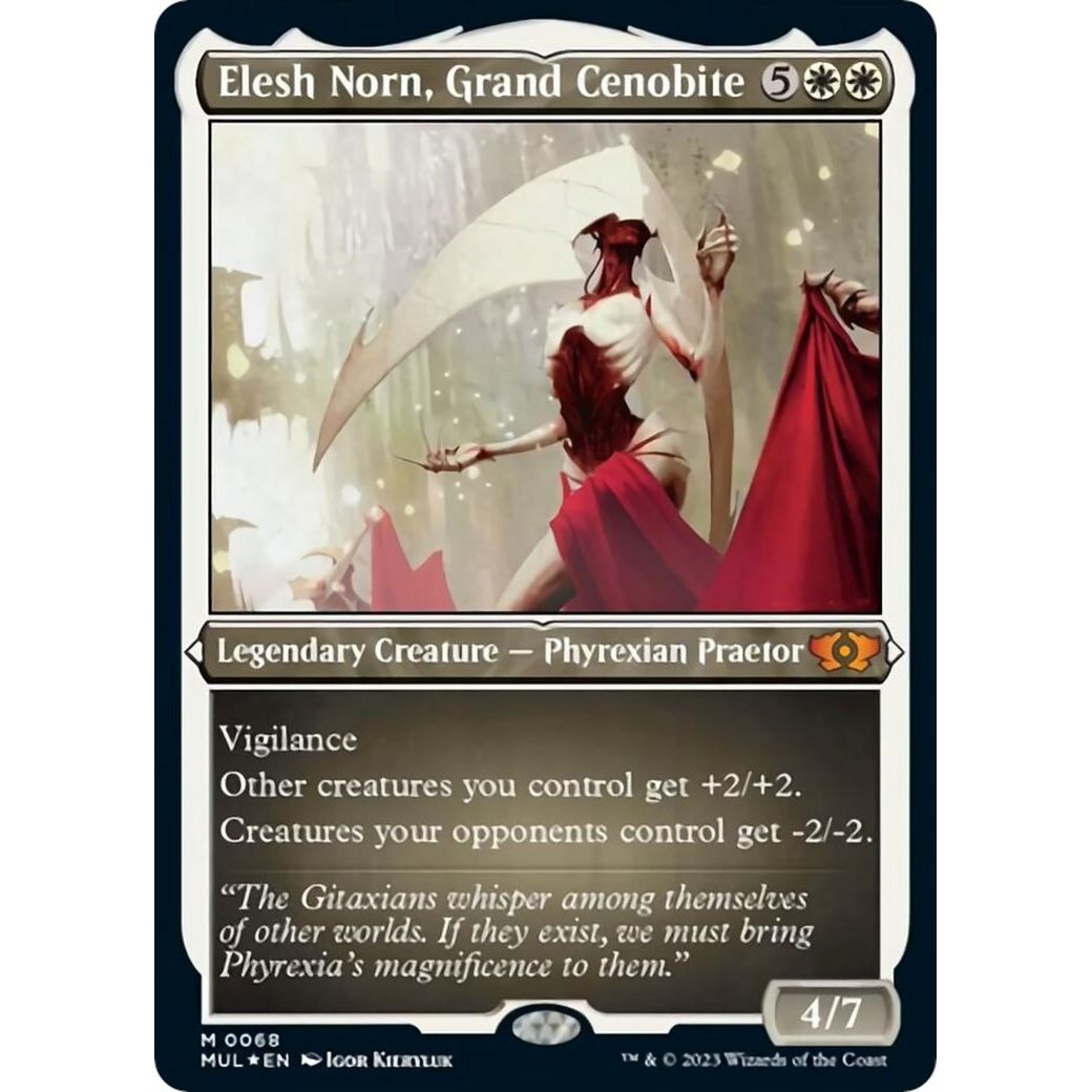 Image for Elesh Norn, Grand Cenobite (Foil Etched) (68) (MUL) - Magic: The Gathering