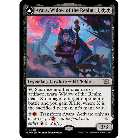 Image for Ayara, Widow of the Realm (90) (MOM) - Magic: The Gathering