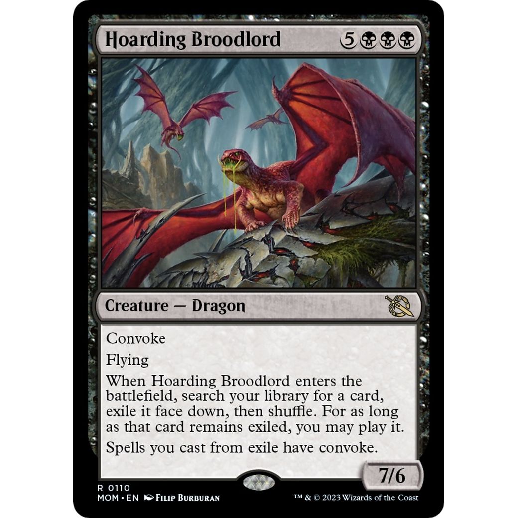 Image for Hoarding Broodlord (110) (MOM) - Magic: The Gathering