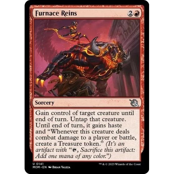 Image for Furnace Reins (141) (MOM) - Magic: The Gathering