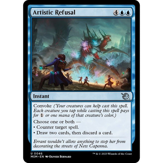 Image for Artistic Refusal (46) (MOM) - Magic: The Gathering