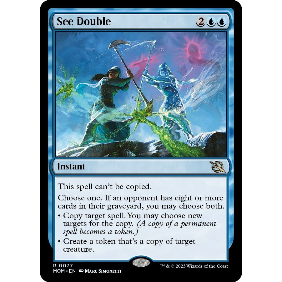 Image for See Double (77) (MOM) - Magic: The Gathering