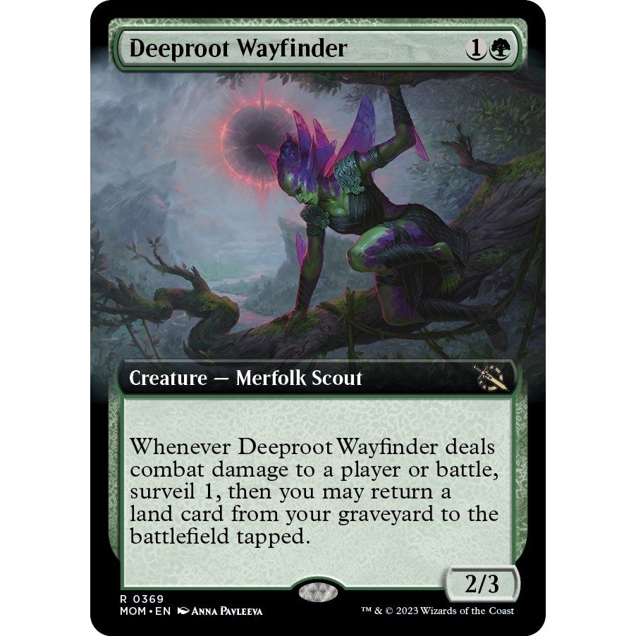 Image for Deeproot Wayfinder (Extended Art) (369) (MOM) - Magic: The Gathering