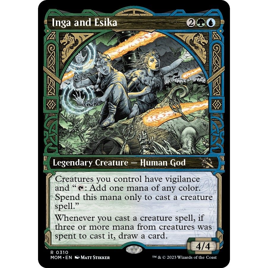 Image for Inga and Esika (Showcase) (310) (MOM) - Magic: The Gathering